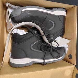 Bogs Shale Mid Safety Toe Waterproof Boots 9.5 Black